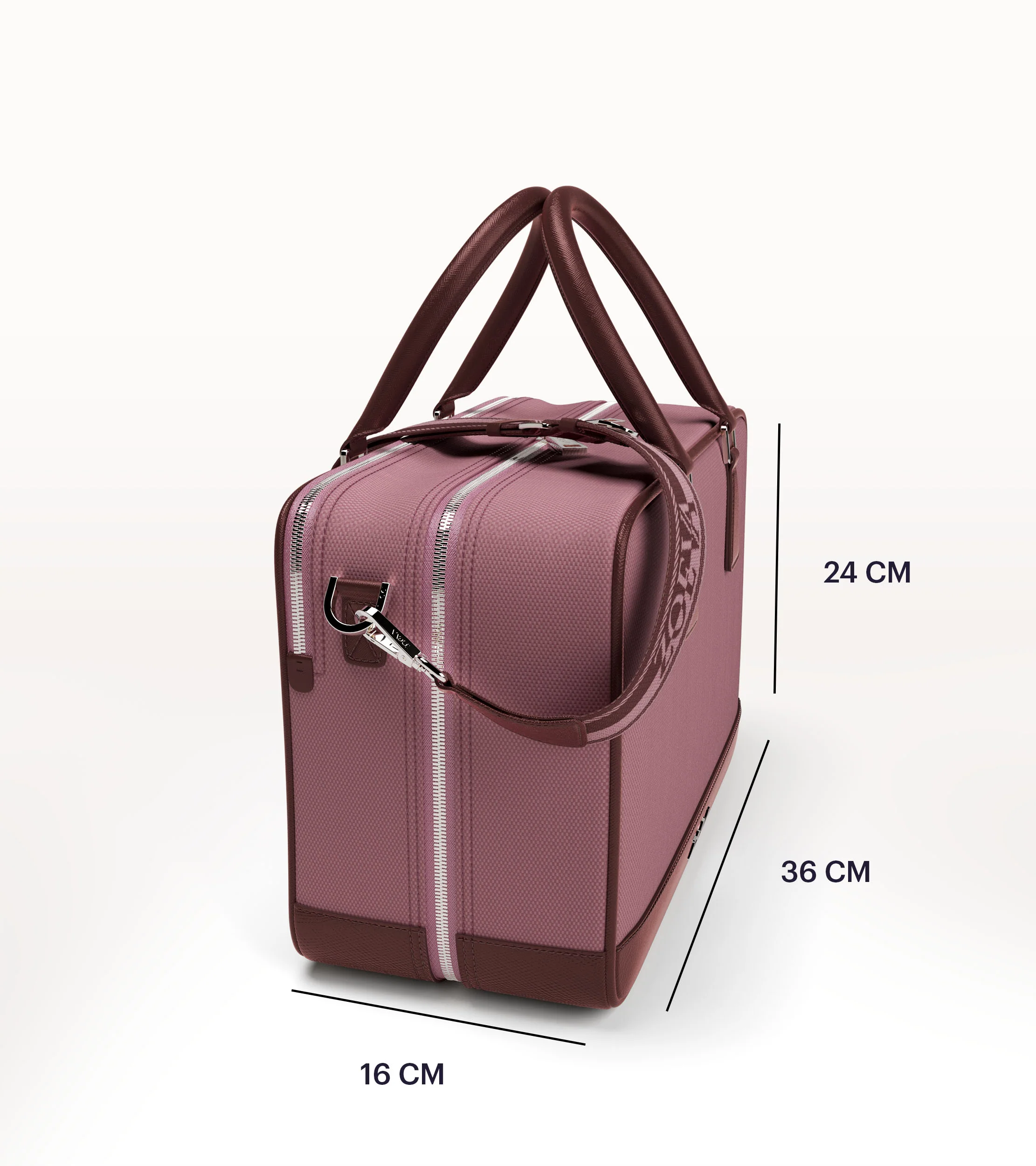 The Zoe Bag & The Complete Pinselset (Dusty Bordeaux) - Image 8