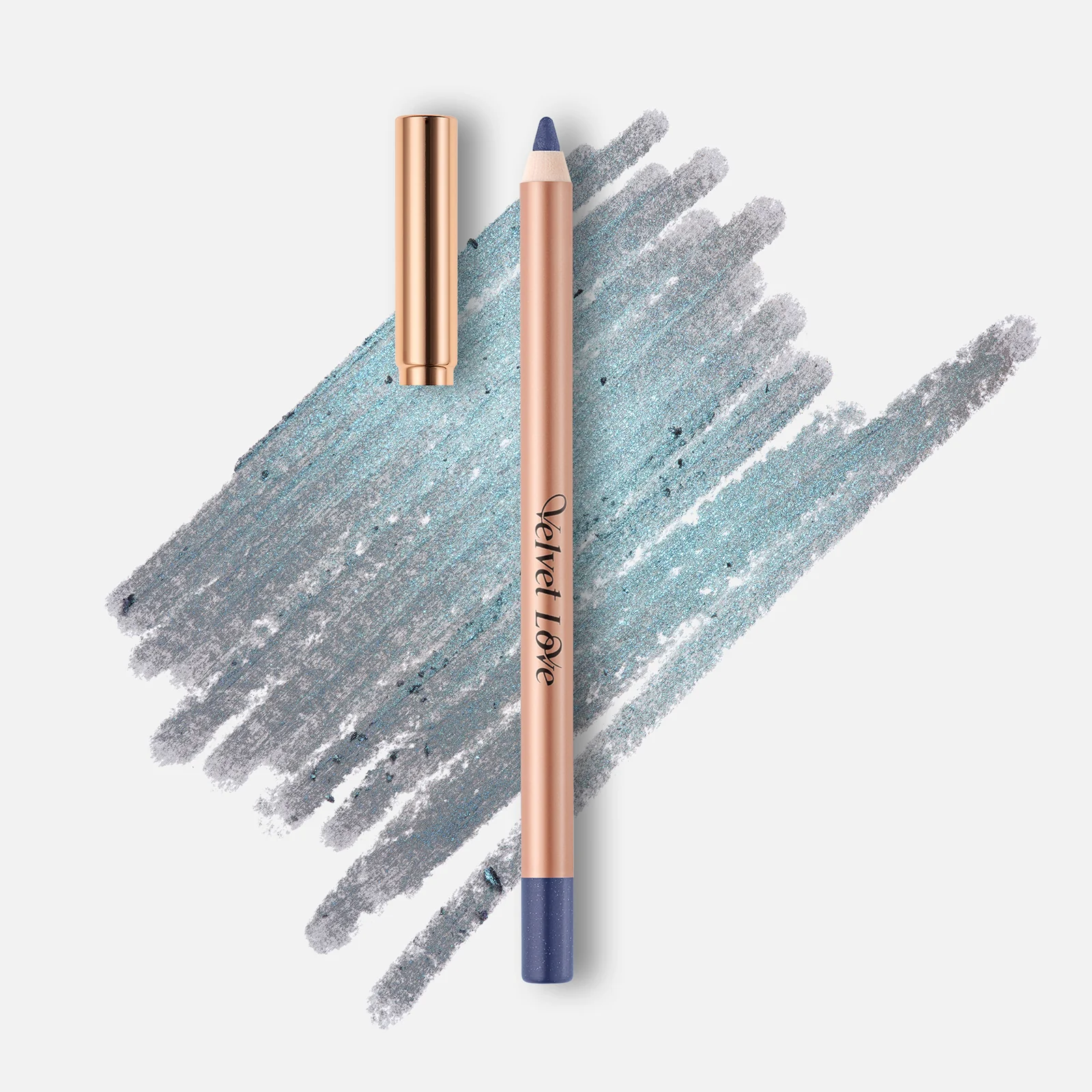 Velvet Love Eyeliner Pencil (Metallic Azure Blue)