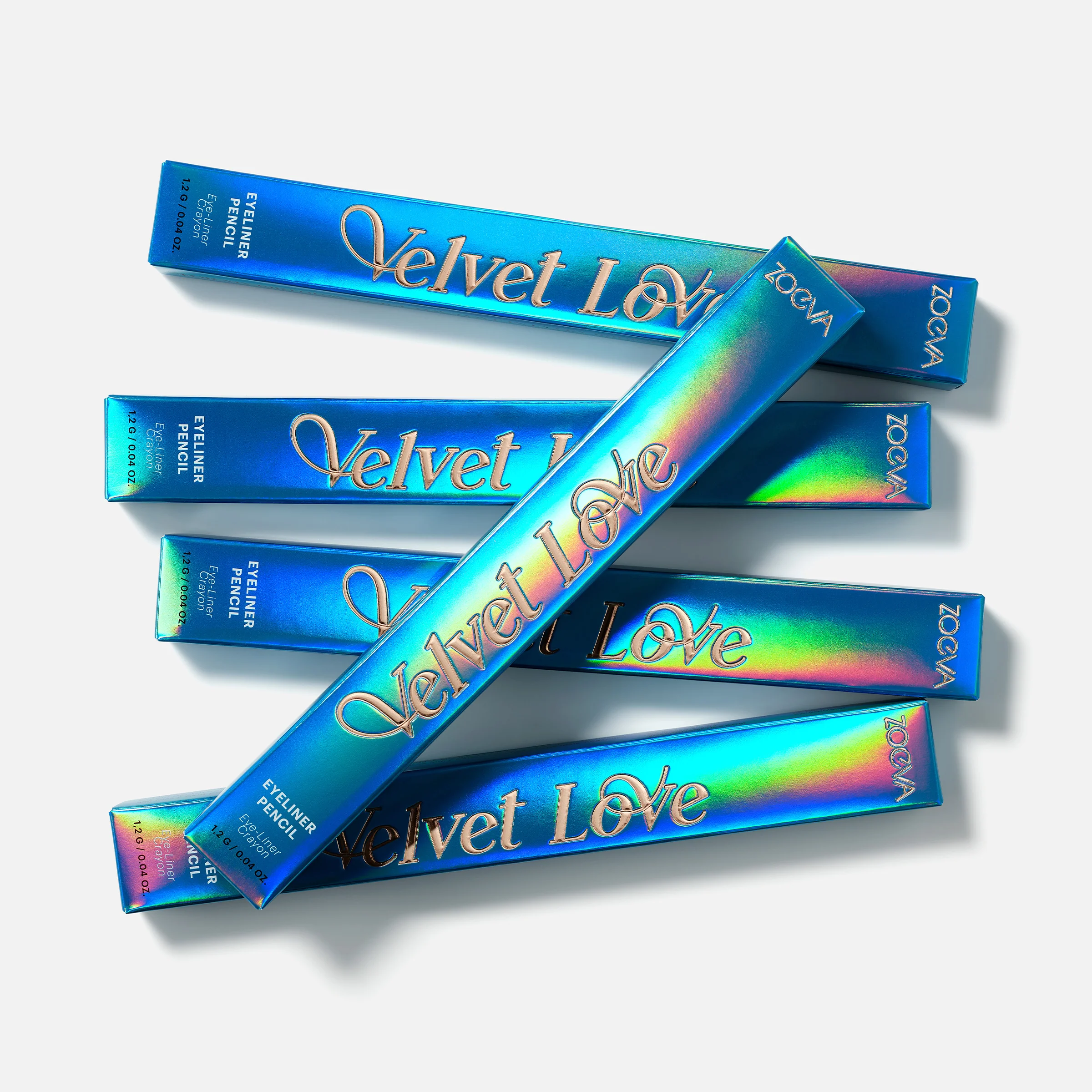 Velvet Love Eyeliner Pencil (Metallic Azure Blue) - Image 6