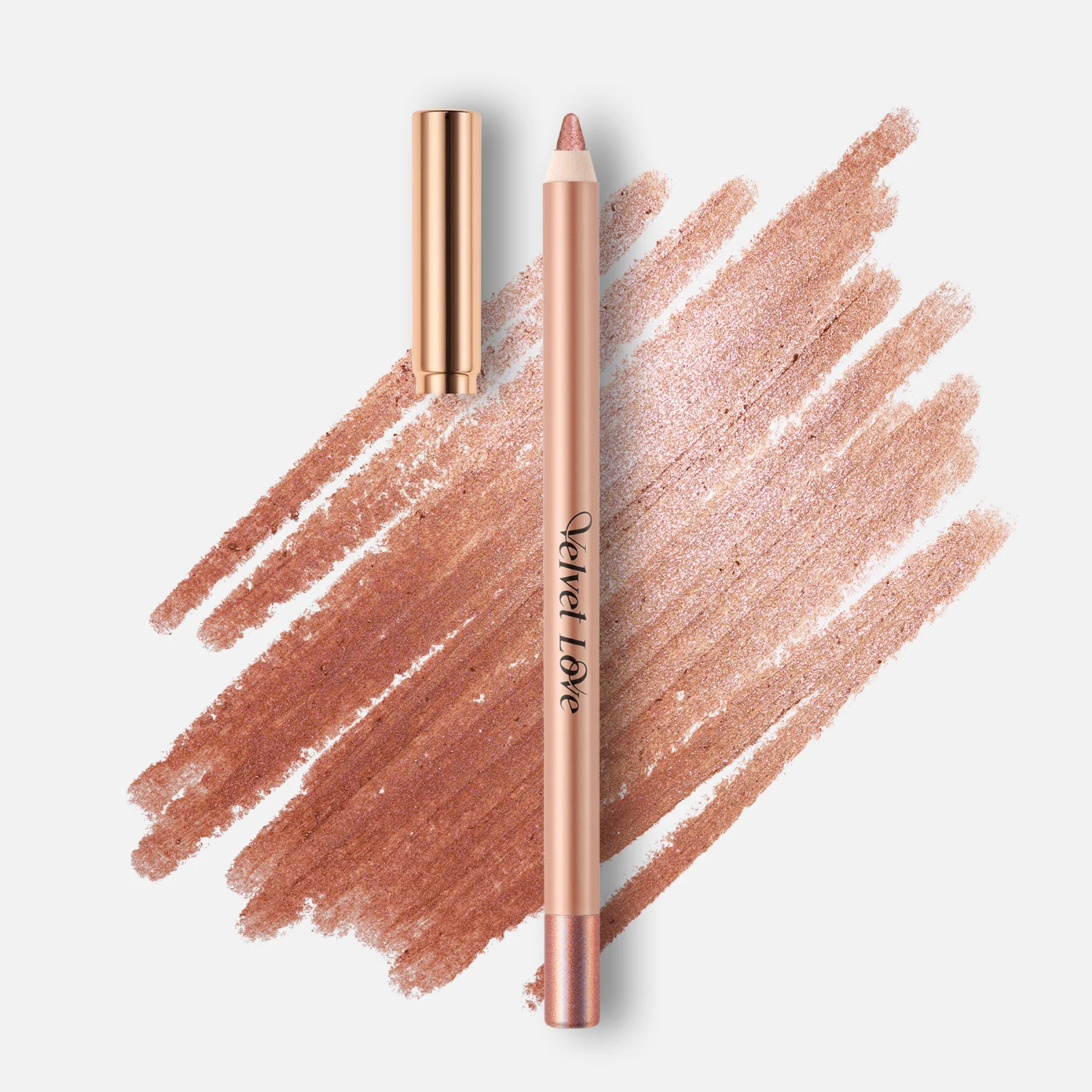 Velvet Love Eyeliner Pencil (Metallic Desert Rose)